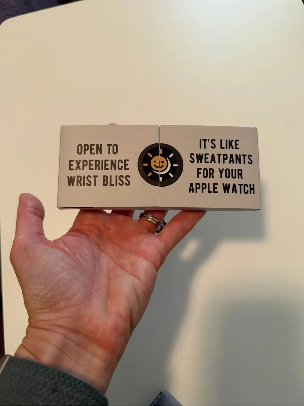 Braxley Organic Cotton Elastic Apple Watch Band - Slate - 38/40/41